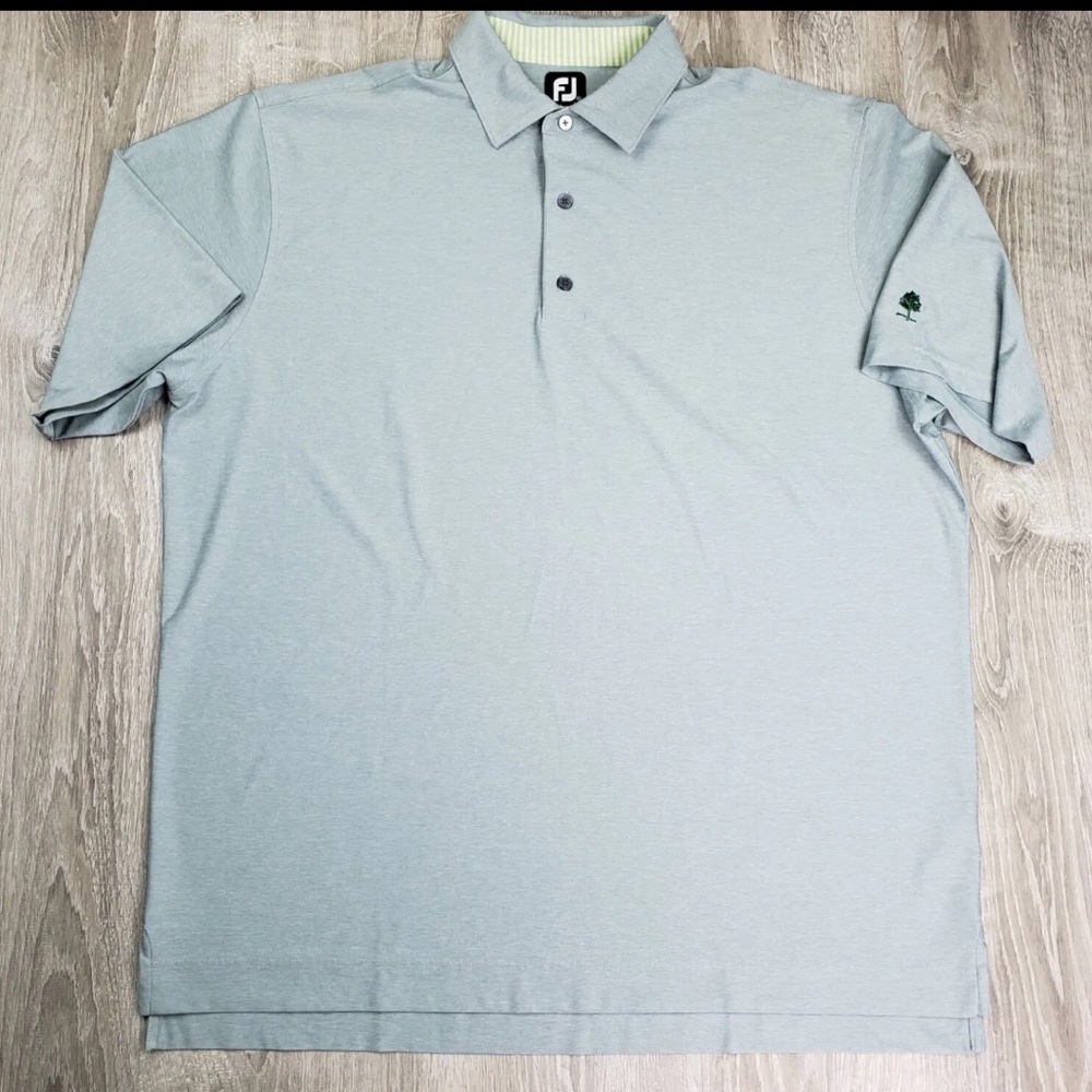 Footjoy FJ Men’s Golf Polo Shirt Blue Size XXL